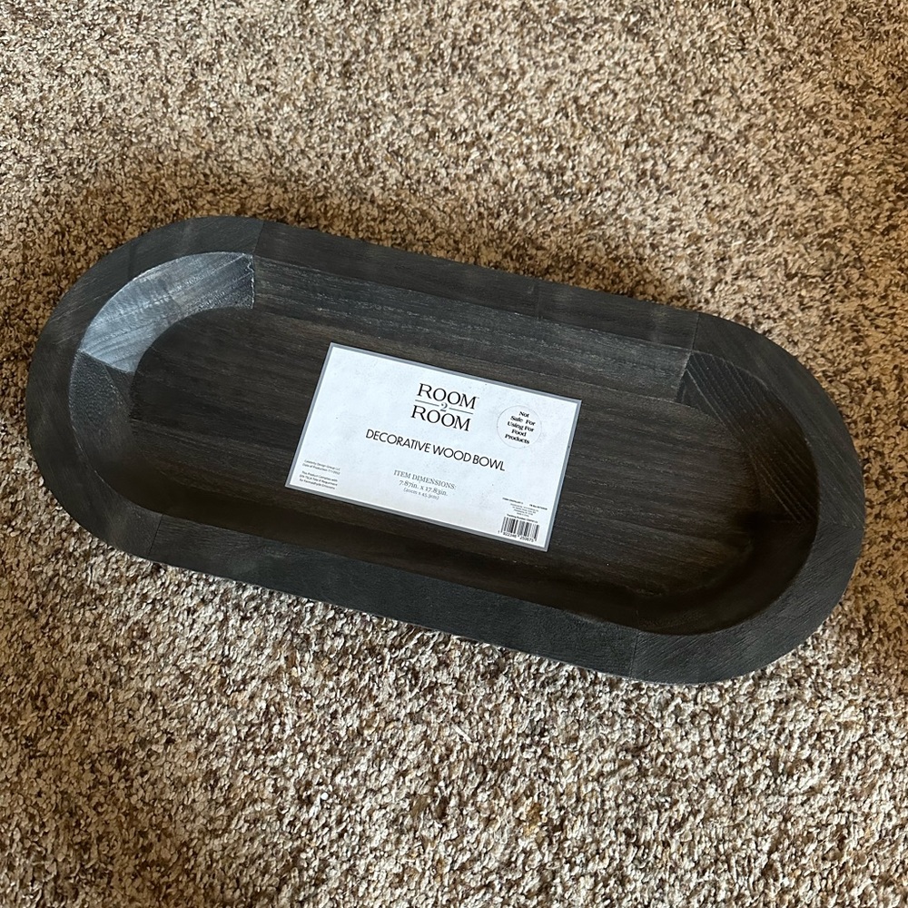 Wooden bowl